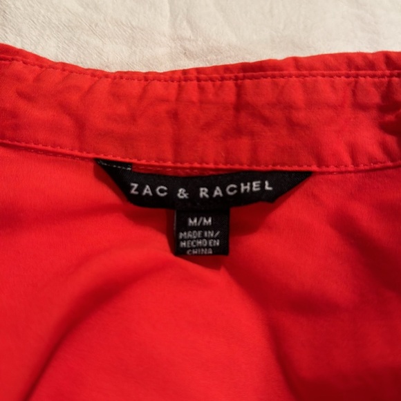 Zac & Rachel Medium red women’s top - Picture 3 of 7